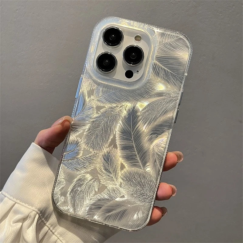 Feather Pattern iPhone Case