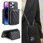 Zipper Wallet Crossbody iPhone Case