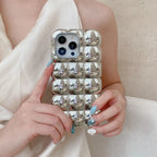 Puffy Bubble Block iPhone Case