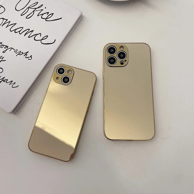 Mirror Finish Shockproof iPhone Case