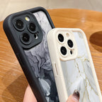 Marble art anti slip iPhone Case