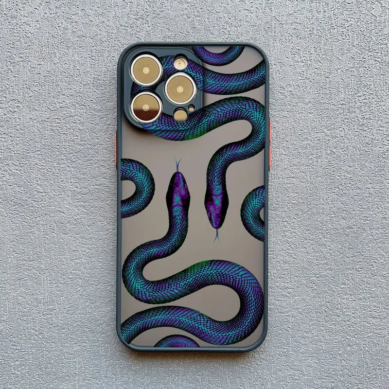 Serpent Art Translucent iPhone Case