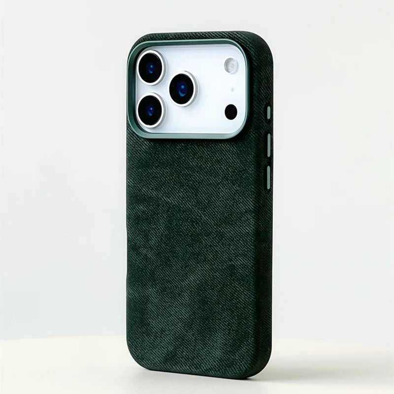 Vintage Denim Texture Slim iPhone Case
