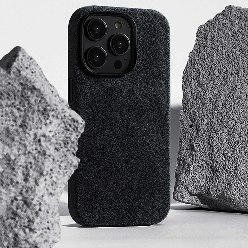 Velvet Texture iPhone Case With MagSafe