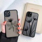Smoky Tulip Art iPhone Case