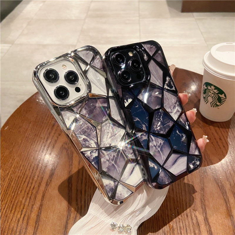 Crystal Gemstone Pattern iPhone Case