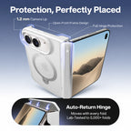 Foldable iPhone Case MagSafe Rotating Ring Stand