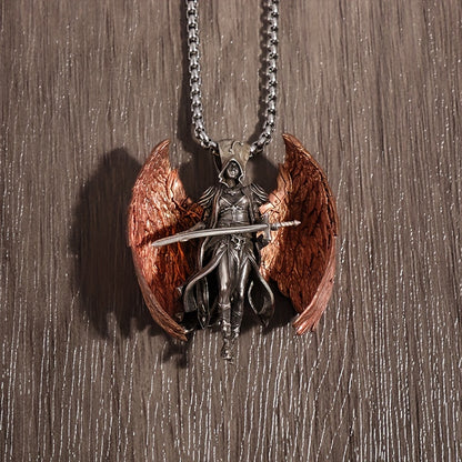 Crimson Angel Necklace