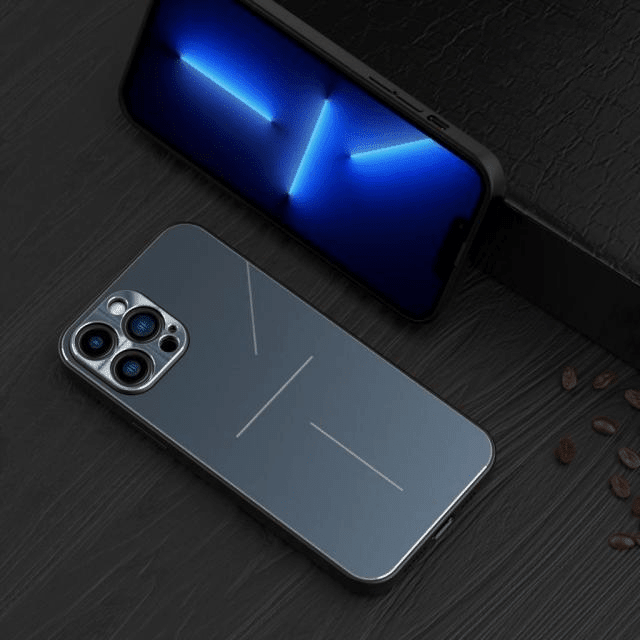 Brushed Metal iPhone Case