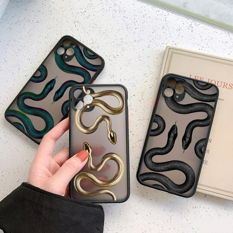 Serpent Art Translucent iPhone Case