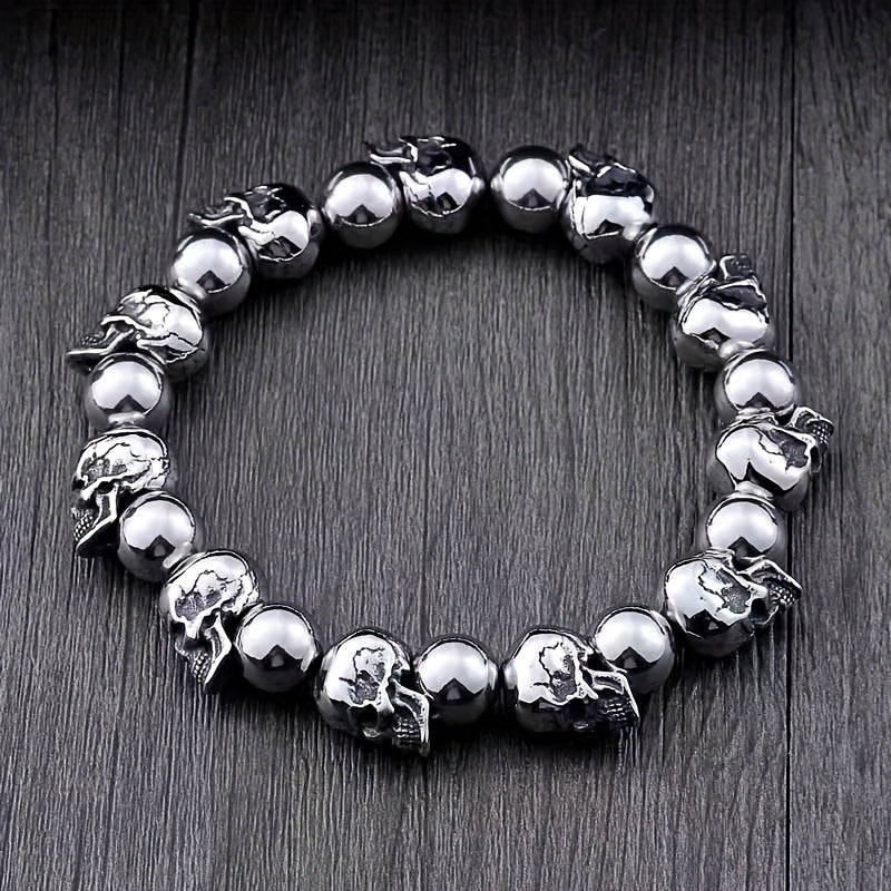 Rogue Bead Skull Bracelet