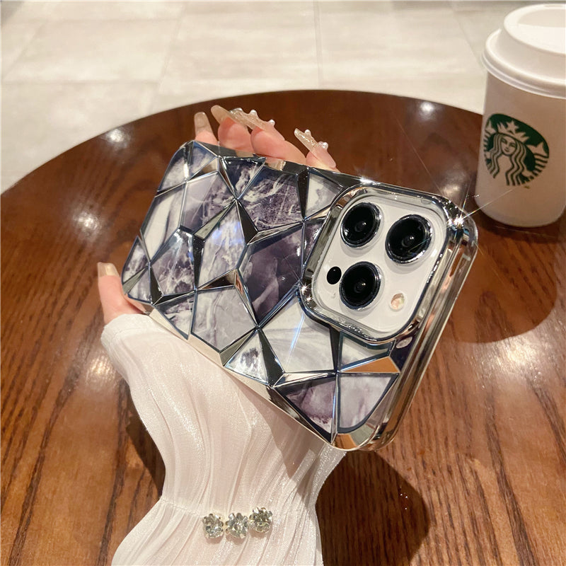 Crystal Gemstone Pattern iPhone Case