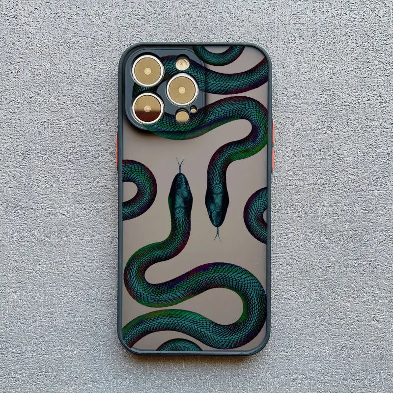 Serpent Art Translucent iPhone Case