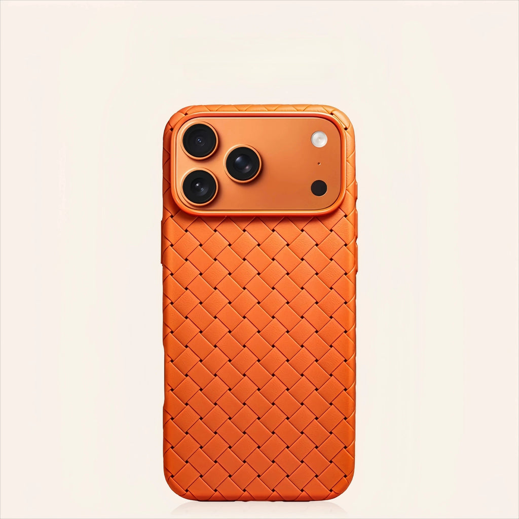 Braided Texture Shockproof iPhone Case
