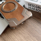 Wood MagSafe iPhone Case with Ring Stand