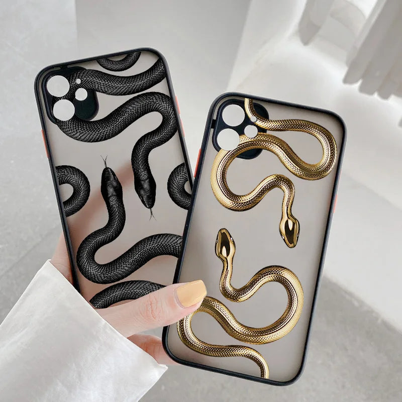 Serpent Art Translucent iPhone Case