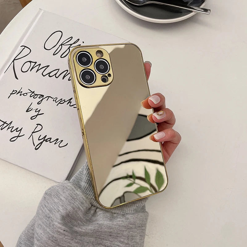 Mirror Finish Shockproof iPhone Case