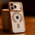 Glitter Diamond MagSafe iPhone Case Clear