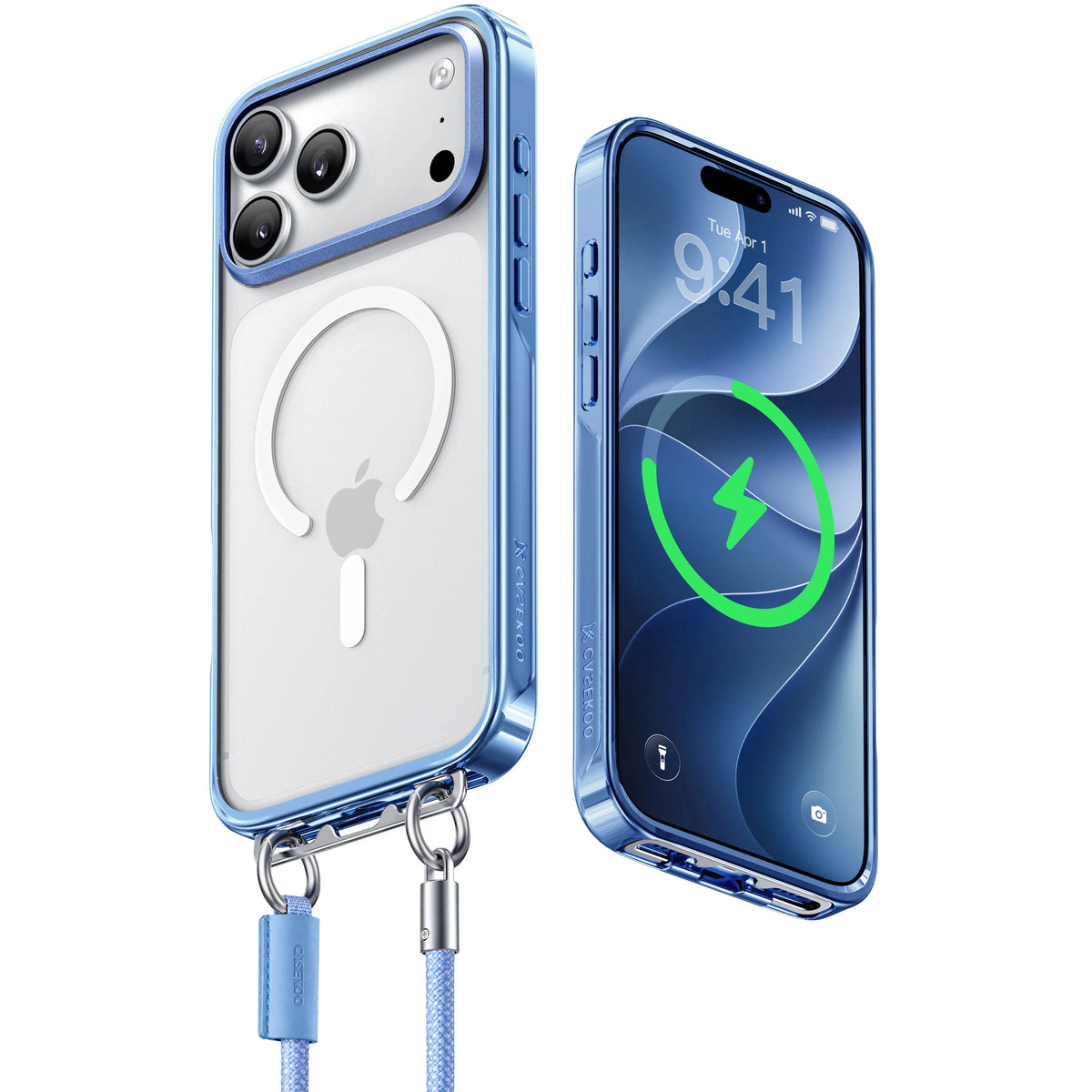 Crossbody MagSafe iPhone Case with Lanyard Strap