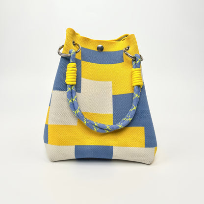 Colorblock Tote Bag