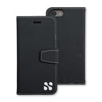 Leather Flip Folio iPhone Case Tab Closure