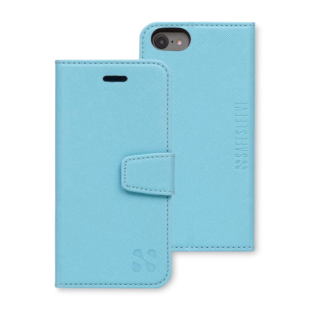Leather Flip Folio iPhone Case Tab Closure
