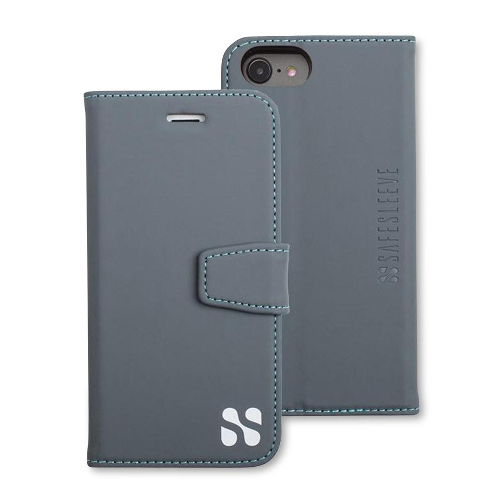 Leather Flip Folio iPhone Case Tab Closure