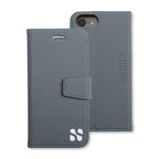 Leather Flip Folio iPhone Case Tab Closure