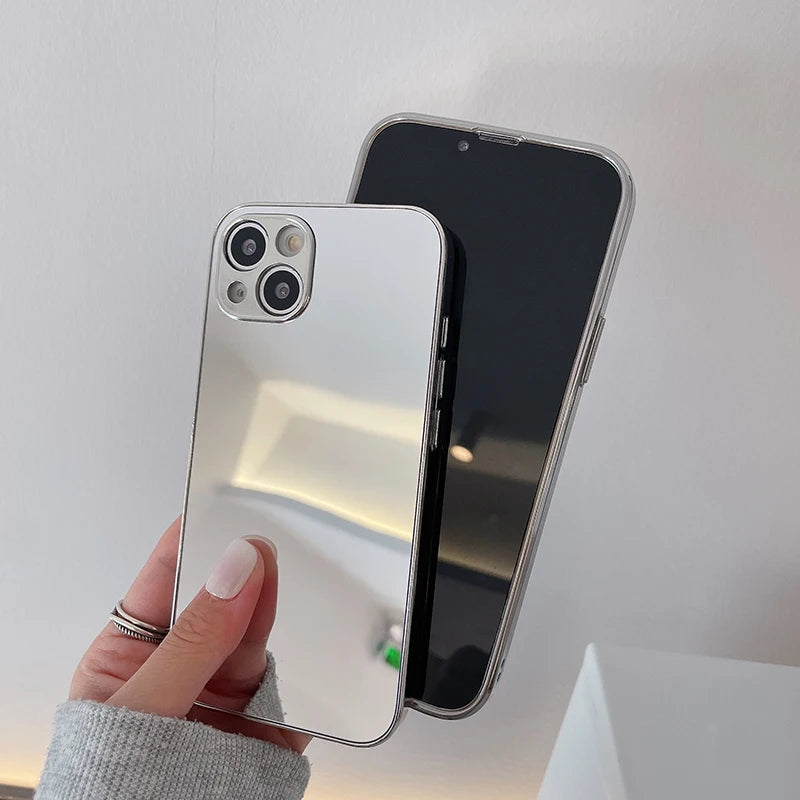 Mirror Finish Shockproof iPhone Case