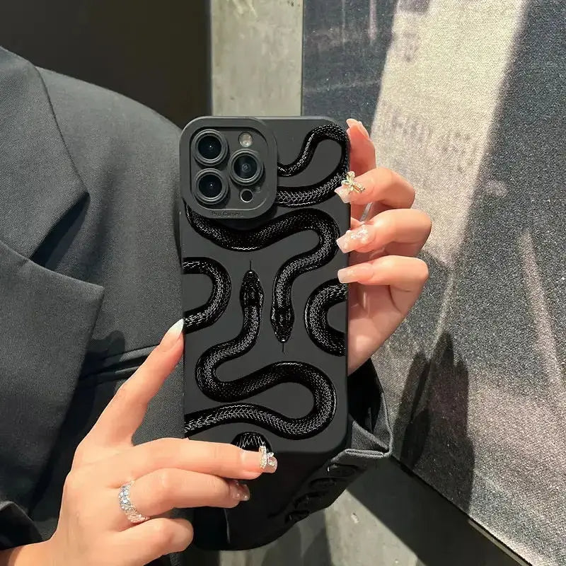 Serpent Art Translucent iPhone Case