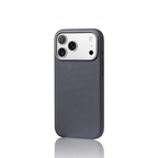 Woven Twill Texture iPhone Case with Metal Style Camera Frame and Button Covers