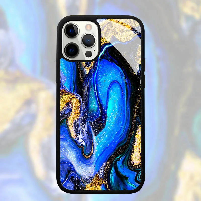 Liquid Marble Art iPhone Case