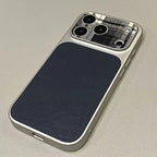 Fabric Leather Panel iPhone Case