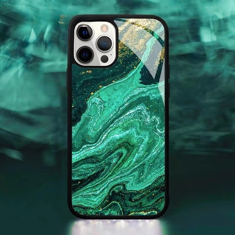 Liquid Marble Art iPhone Case