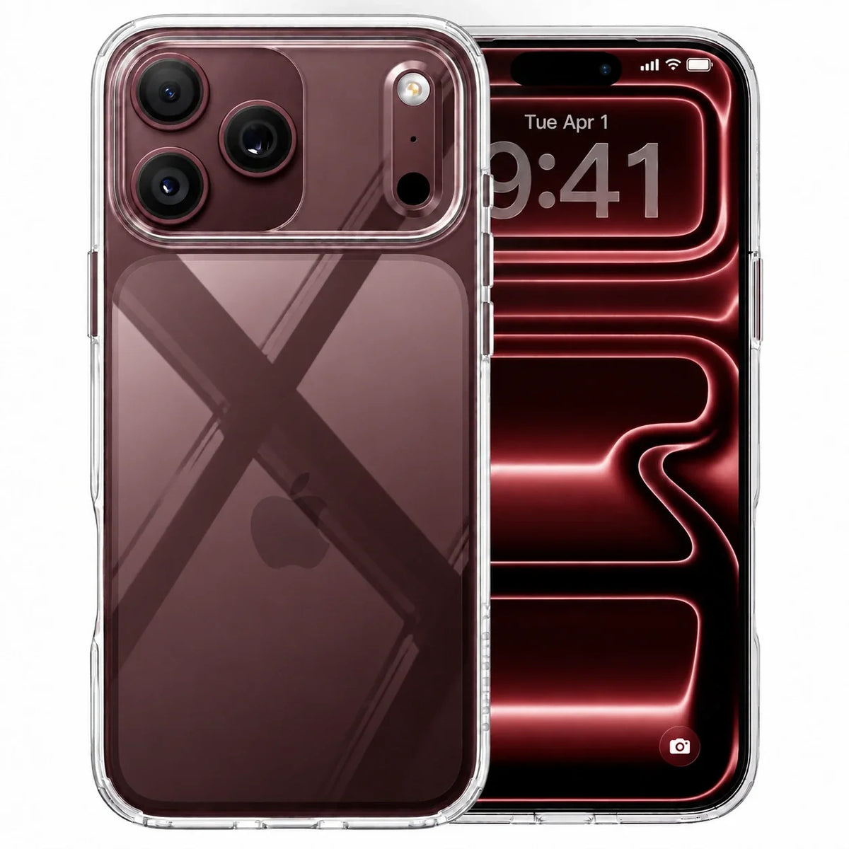 Crystal Clear iPhone Case Slim Hard Case