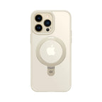 Frosted iPhone Case with Built In Ring Stand