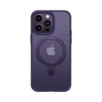 Frosted iPhone Case with Built In Ring Stand