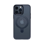 Frosted iPhone Case with Built In Ring Stand