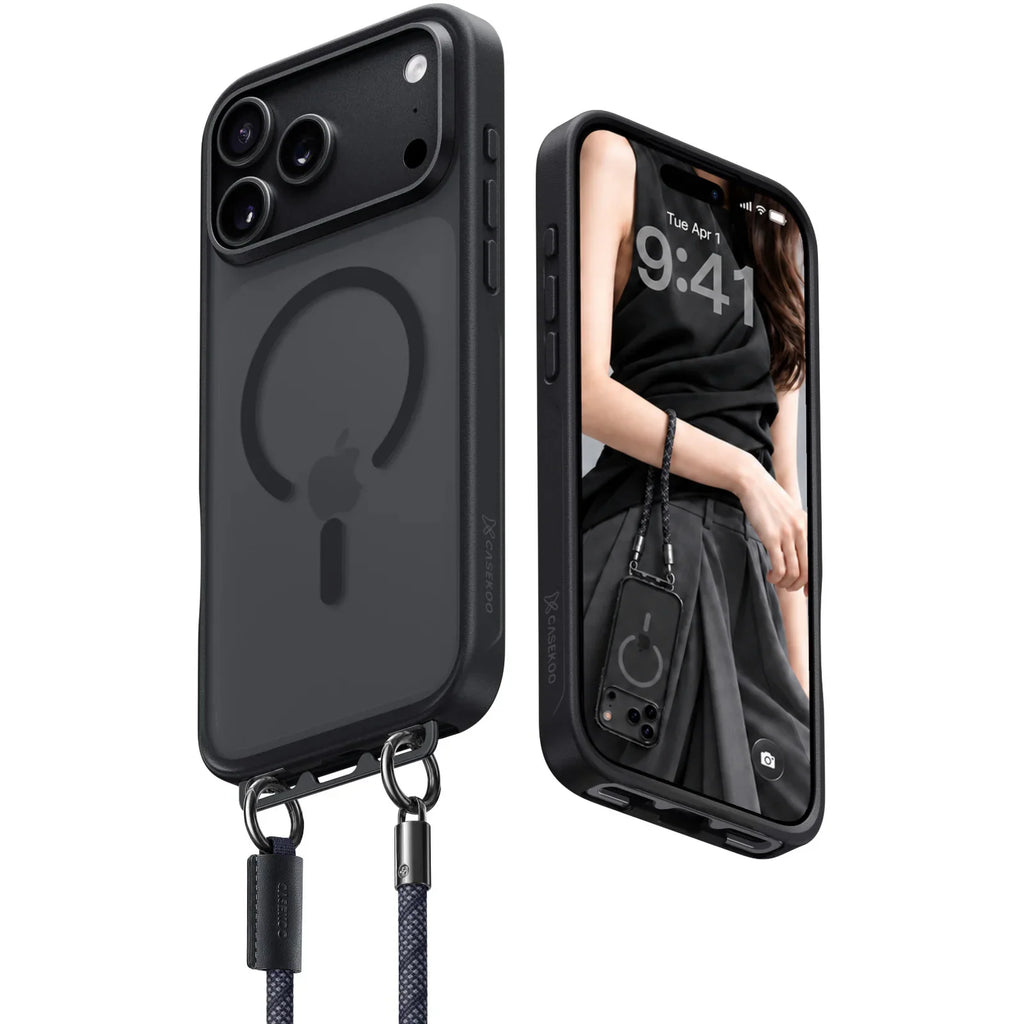 Crossbody MagSafe iPhone Case with Lanyard Strap