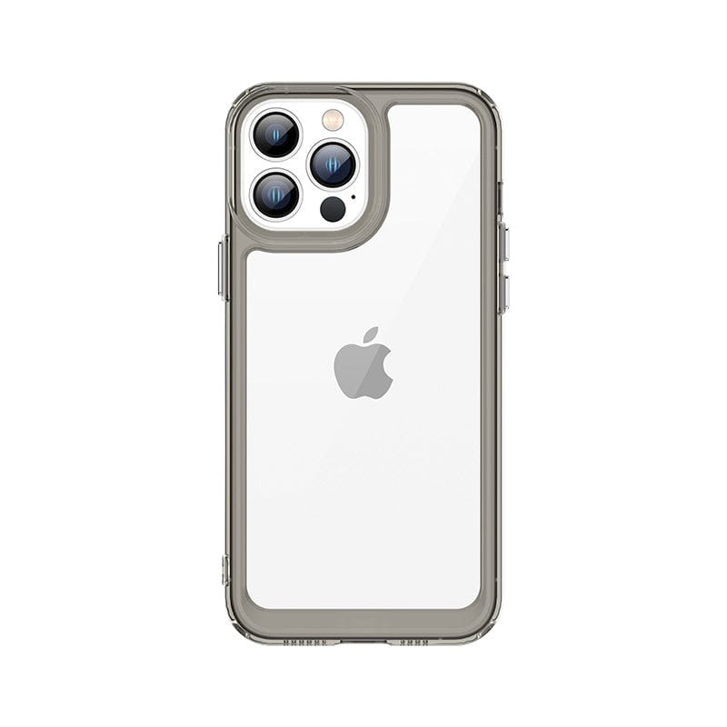 Transparent iPhone Case with Raised Screen Edges