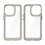 Transparent iPhone Case with Raised Screen Edges