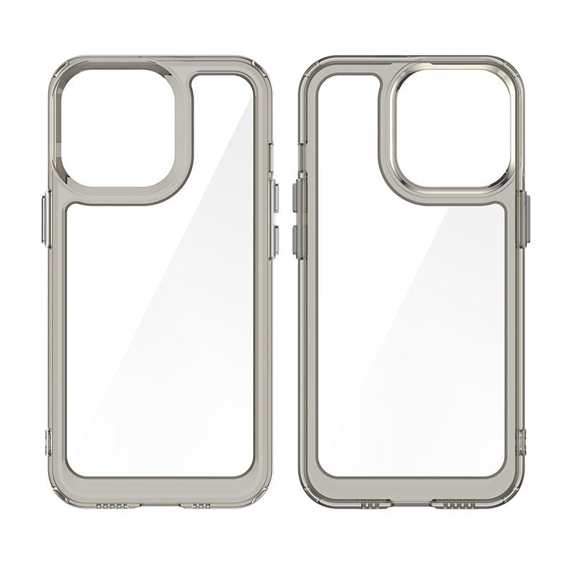 Transparent iPhone Case with Raised Screen Edges