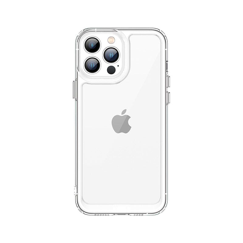 Transparent iPhone Case with Raised Screen Edges