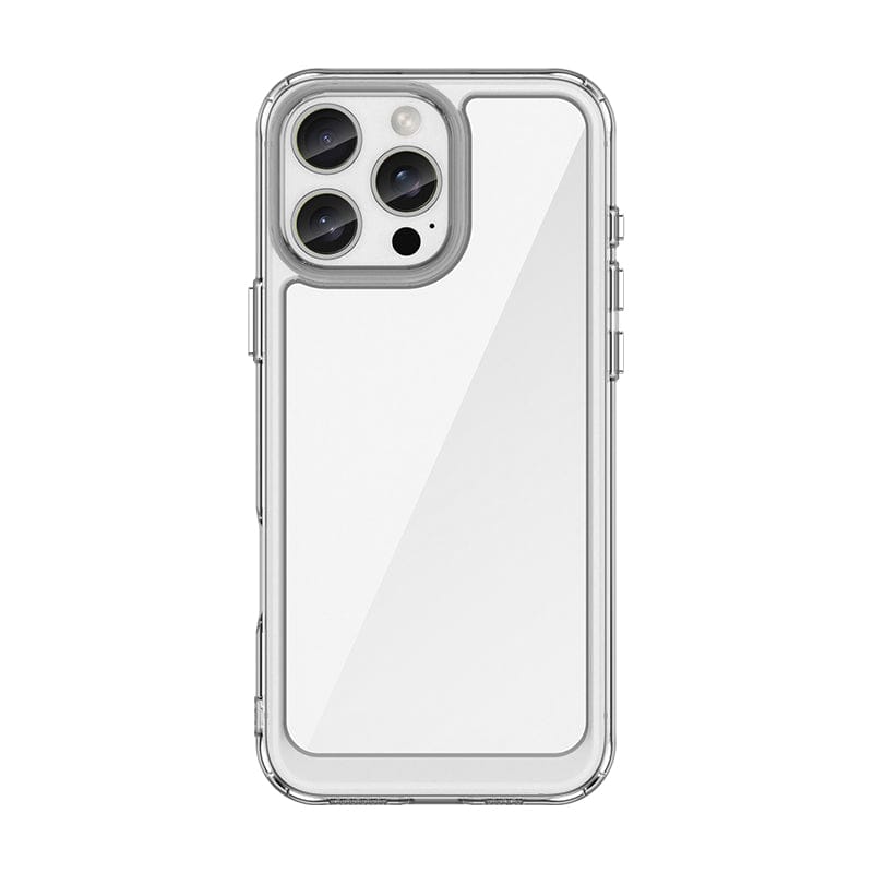 Transparent iPhone Case with Raised Screen Edges