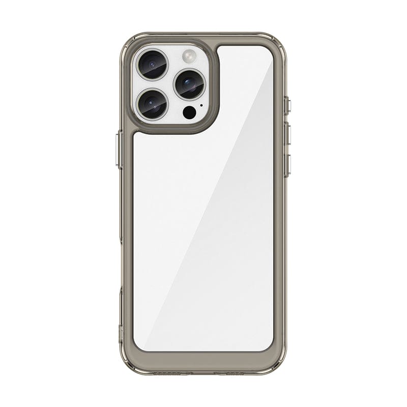 Transparent iPhone Case with Raised Screen Edges