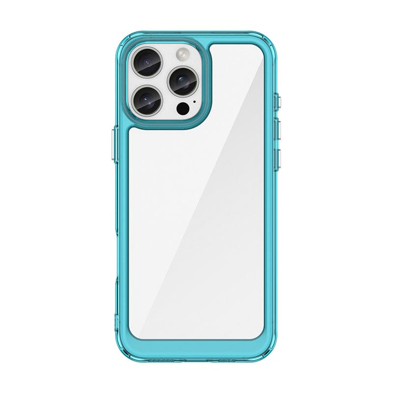 Transparent iPhone Case with Raised Screen Edges