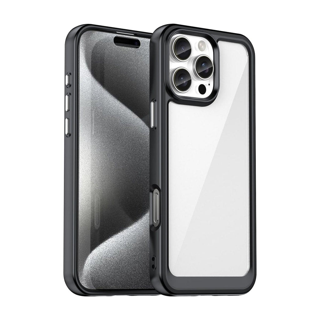 Transparent iPhone Case with Raised Screen Edges