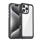 Transparent iPhone Case with Raised Screen Edges