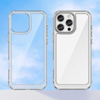 Transparent iPhone Case with Raised Screen Edges