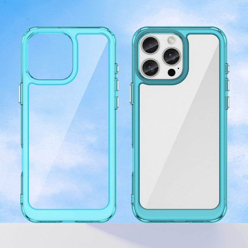 Transparent iPhone Case with Raised Screen Edges